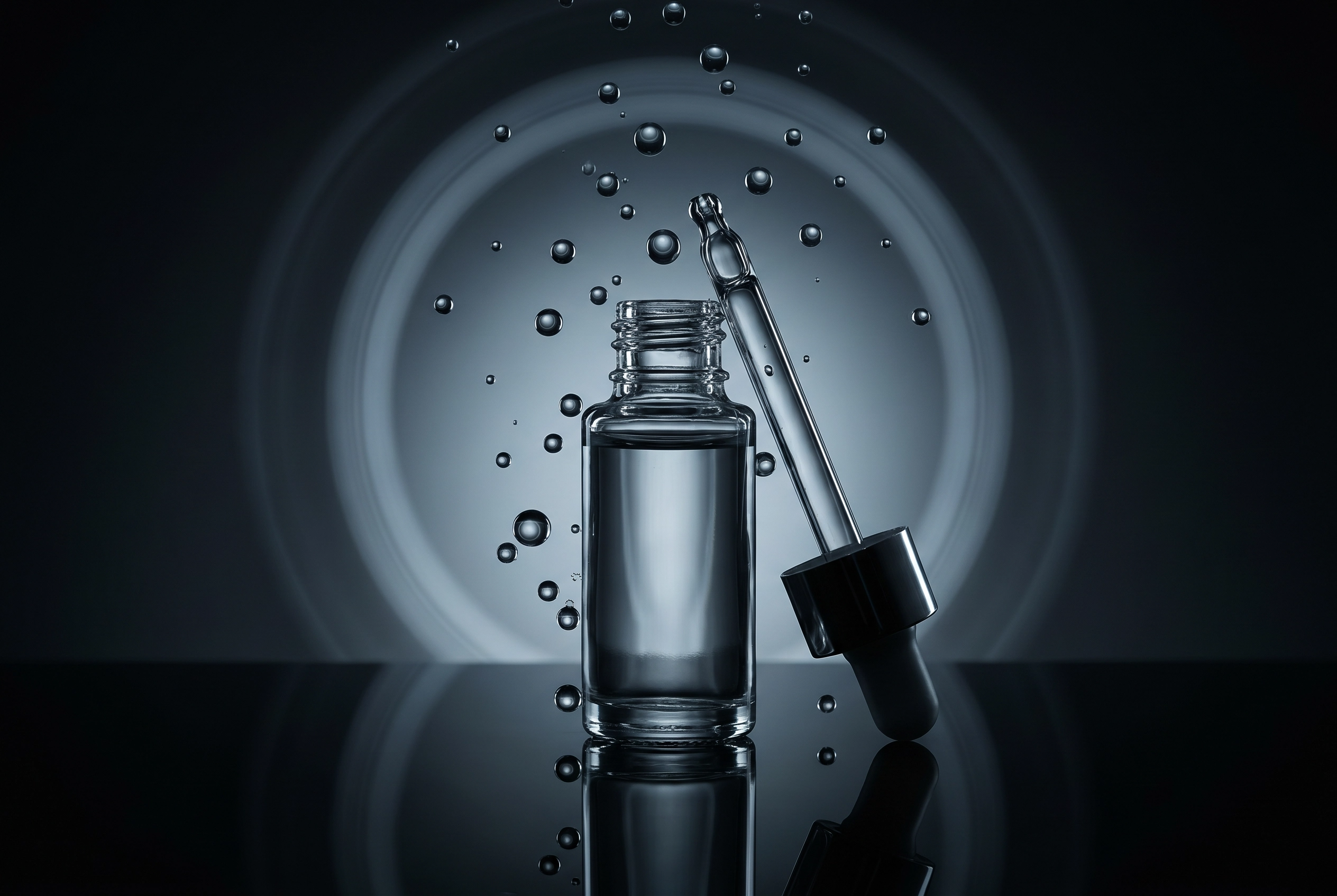 Stem Cell Conditioned Media Bottle and Dropper