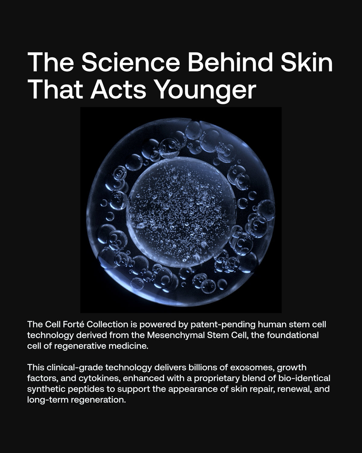 Cell Forté Serum | Human Stem Cell Conditioned Media